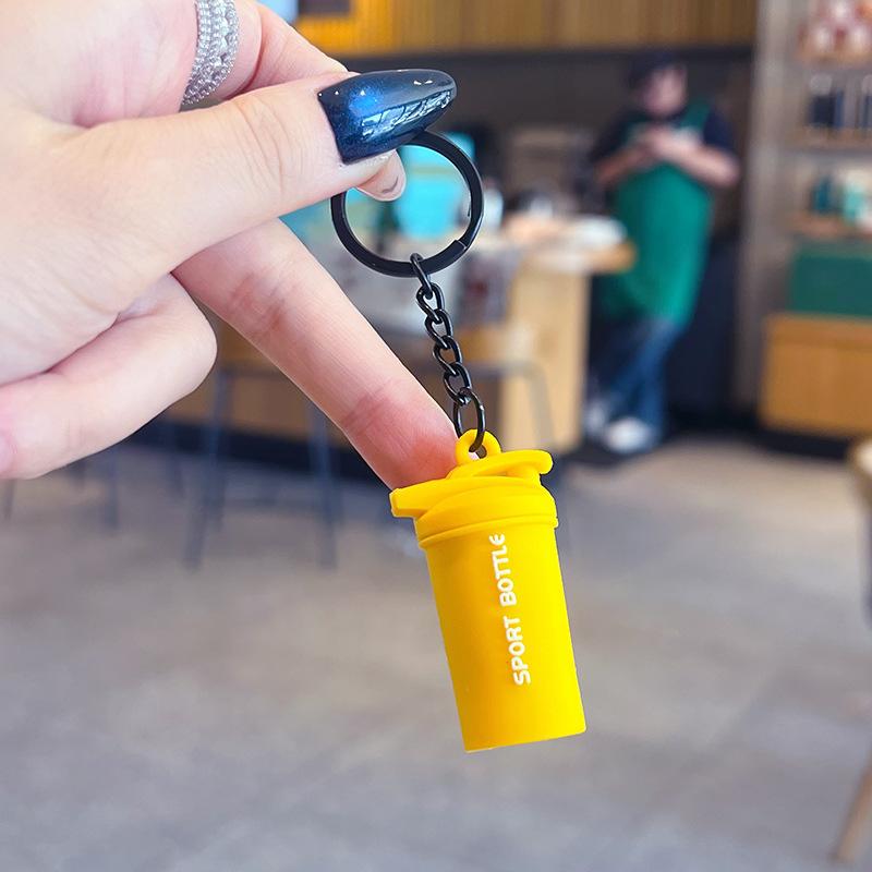 Portachiavi Manubrio Portachiavi Manubrio in Silicone Regali per Palestra Per Amanti della Palestra Regalo per Personal Trainer Ciondolo per Zaino Chiave Auto