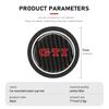 For VW VOLKSWAGEN 2026 New 2Pcs Car Water Cup Anti-slip Pad Carbon Fiber Holder Mat For GTI Tiguan Passat B5 B6 B7 CC Jetta MK5