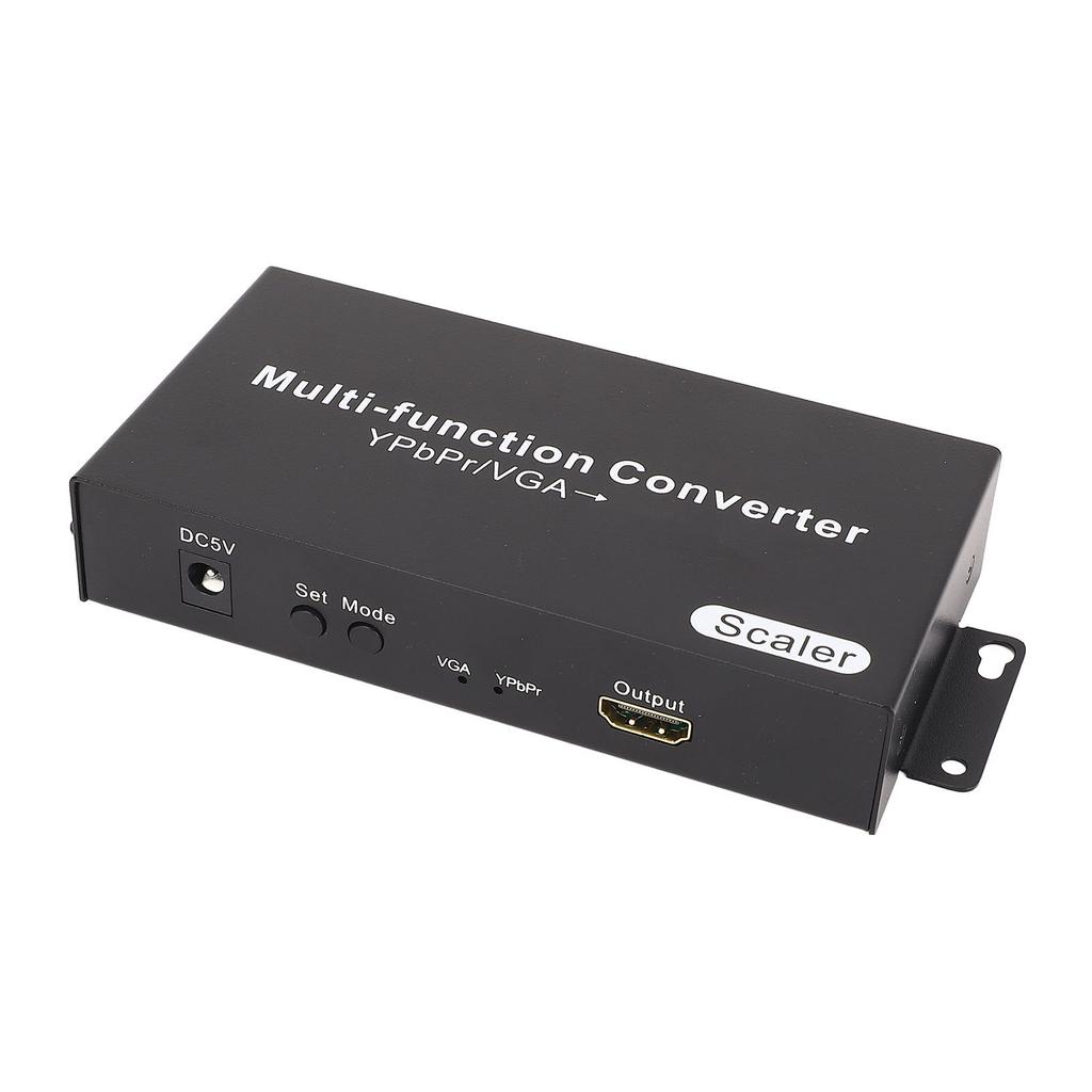 YPbPr VGA to HD Multimedia Interface Converter 1080P Video Sound Converter Adapter for HDTV