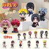 Naruto Anime Figure Naruto Kakashi Action Figure Q Version Kawaii Sasuke Itachi Figurine Car Decoration Collection Model Toy