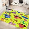 1pc D-Doras The Explorer Print Area Rug - Soft, Washable Non-Slip Indoor Mat, Living Room, Home Office Decorative Rug,Office Decorative