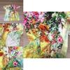 Women's Floral Print Short Sleeve Tops Featuring Soft Material For Ultimate Comfort