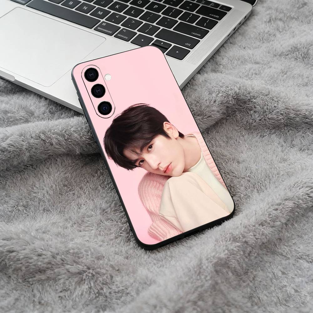 Actor Linghe Zhang Phone Case For Samsung Galaxy A73,A71 A72,A70,A53,A52,A51,Soft Silicone Black Cover