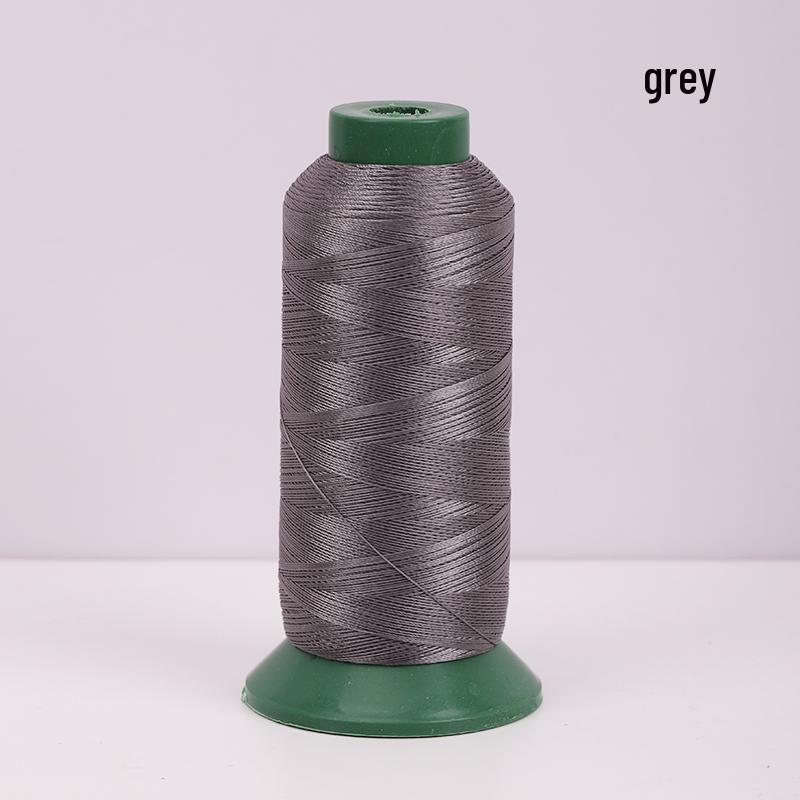 Sewing Machine Leather Thread: 210D/3 Ply High-Strength Mercersized Nylon for Handcrafts, Sofas, and Thick Fabrics