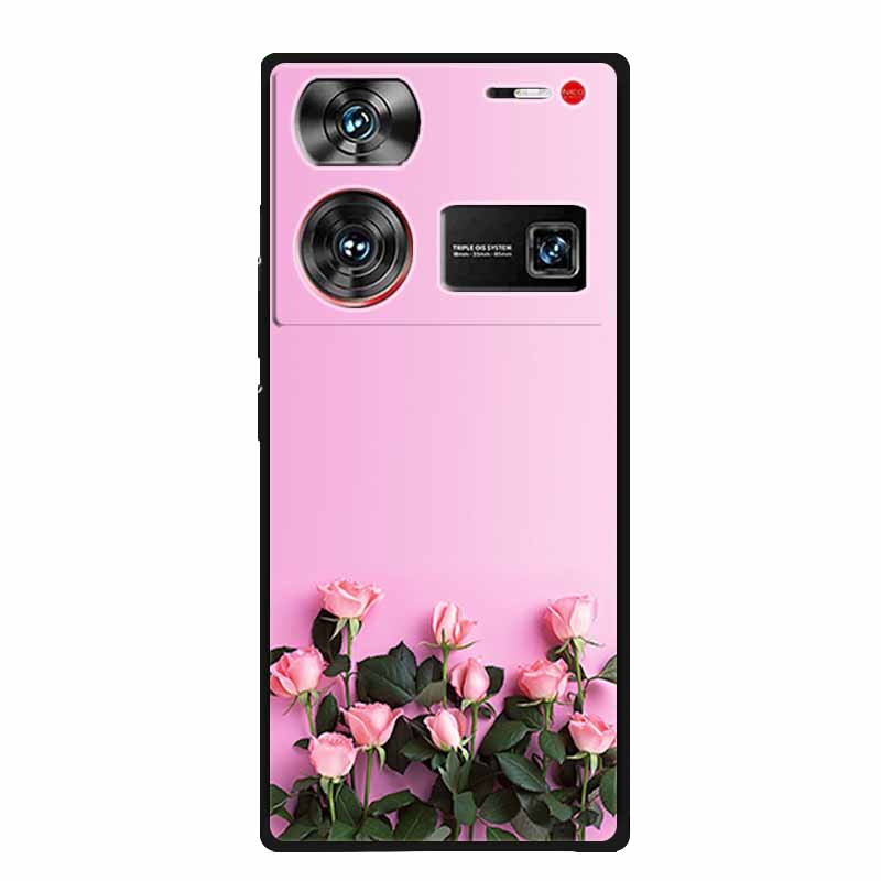 For ZTE Nubia Z60 Ultra Case Animals Soft Silicone TPU Cover Phone Cases For ZTE Nubia Z60Ultra 5G Protective Cool Wolf Coque