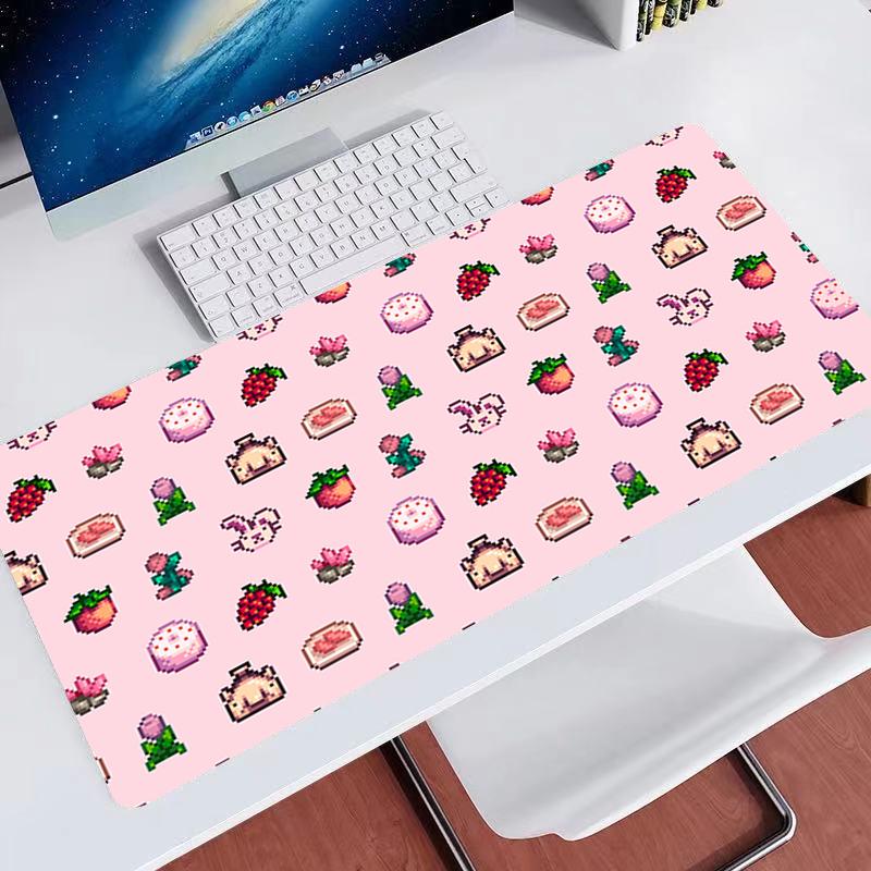 Schreibtischunterlage Gamer Mauspads Stardew Valley PC Mauspads Büro Schreibtischunterlagen Großes Mauspads Rutschfeste Mauspads Für Computer Geschenk XXL