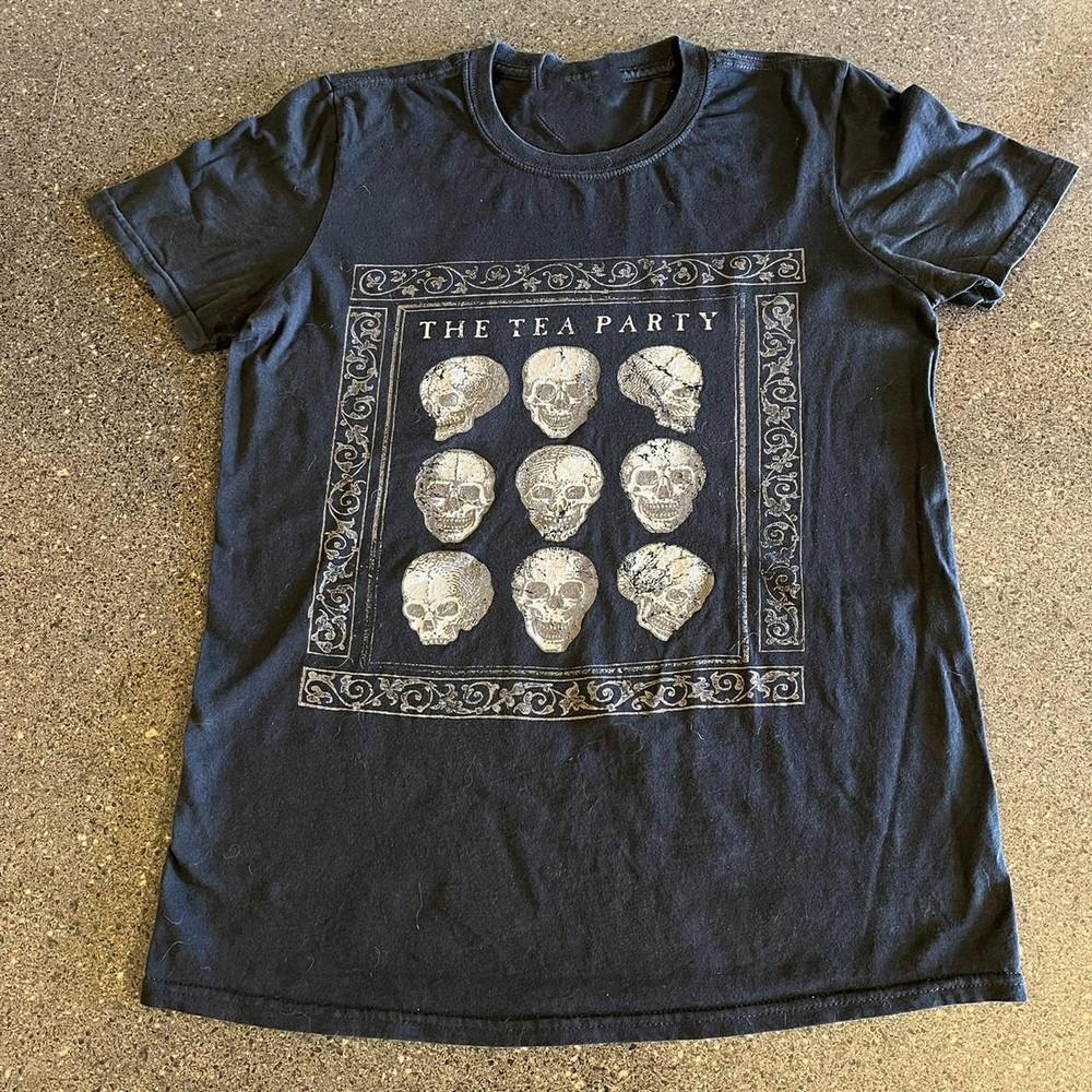 The Tea Party Black T-Shirt Cotton Full Size Unisex S-5XL Unisex T-Shirt