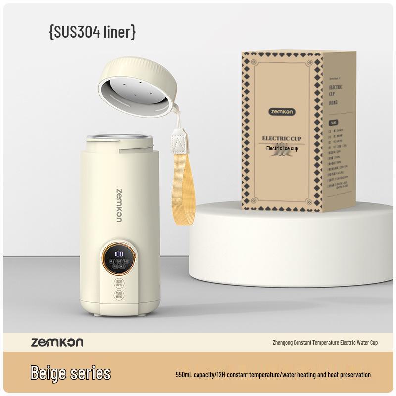 Zemkon Portable All-in-One Electric Travel Kettle