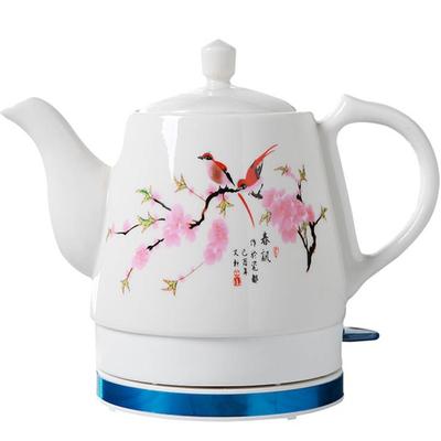 220V 1L Mini Electric Kettle Household Ceramic Portable Water Boiling Pot Auto-off Mini Multi Cooker