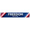 Outdoor Indoor Use Independence Day Banner Vibrant Colors 4th of July Banner Eye-Catching Weather Resistant
