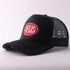 New printed baseball cap European and American outdoor breathable truck driver mesh cap