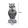 Elegant Owl Sculpture for Outdoor Garden Decor