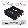 HDMI-kompatibler zu RCA Konverter AV/CVBS L/R Audio Video Set-Top-Box Up-Scaler 1080P MINI HD2AV Unterstützung NTSC PAL Ausgang HD zu AV