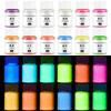 20g Langanhaltende Kerze Leuchtpulver Ungiftige Leuchtende Fluoreszierende Pigmente DIY Glitzerkerze Nagel Farbe Herstellungsmaterial