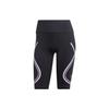 Legginsy Rowerowe do Biegania Damskie Stella McCartney Truepace Czarne Fioletowe IB6804