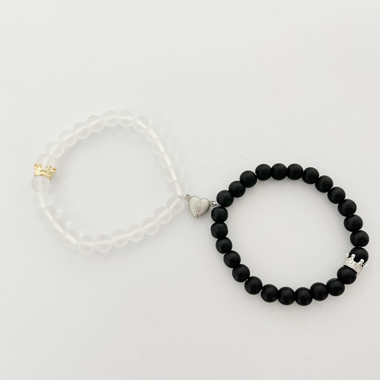 

JYL TS Bracelet Crown Shiny Luxury Design Feng Shui Nobility & Luck T58 темный коралл