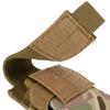 Tactical Molle M5 Flashlight Pouch CQC Single Pistol Magazine Pouch Torch Holder Case Outdoor Hunting Knife Light Holster Bag  4.9