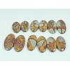 Natural Noreena Jasper Matched pair Oval Cabochon Loose Gemstone 06Pair Lot C-3404