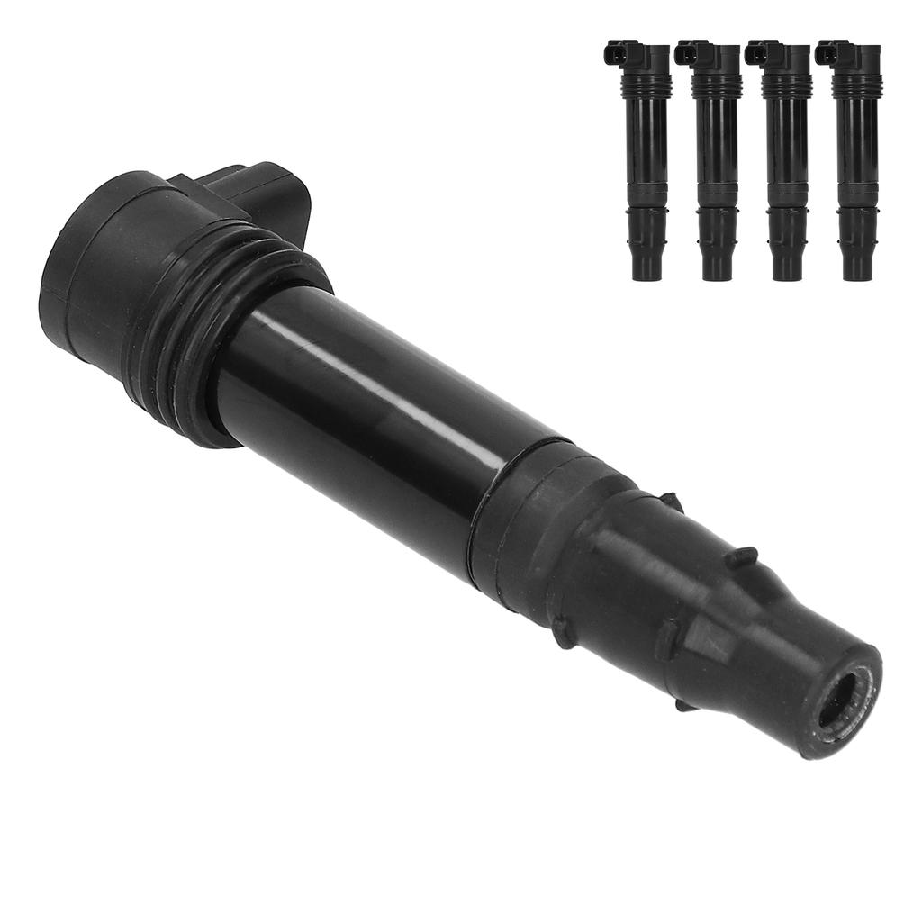 4Pcs Motorcycle Ignition Coil Stick F6T570 Fit for KAWASAKI ZX636 ZX6R ZXR9F ZX R9F 636 NINJA 05‑16