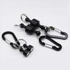 Portable Steel Fishing MRC Strong Magnetic Quick Release Clips Net Holder With Fishing Coil Lanyard Aluminum Carabiner