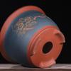 Extra Large Purple Clay Tall Flower Pot 2025 - Cylindrical Ceramic Design