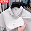 Hangyuanxiang Men's Mercerized Pima Cotton Polo Shirt