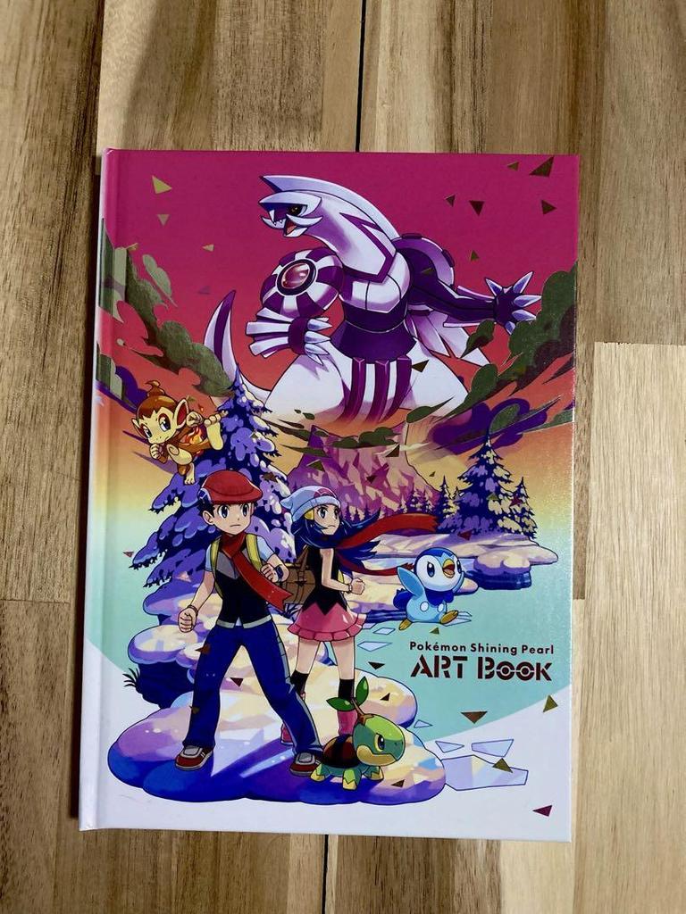 [USED] Pokemon Shining Pearl + Art Book