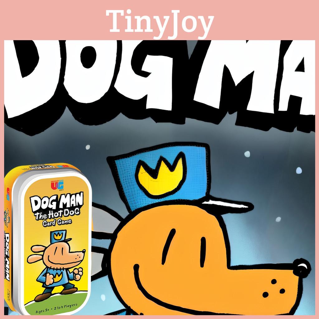 Mazzo di carte per giochi di società Dog Man Detective Dog Fun per intrattenimento interattivo in famiglia