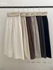 Autumn 2025 Japanese Casual Wide-Leg Elastic Waist Pants for Women - Versatile, Loose, Slimming, and Simple Style.