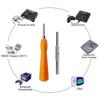 Security Screwdriver Repair Tool - Game Console Disassembly Tool With 2-In-1 Socket Screwdriver Bits