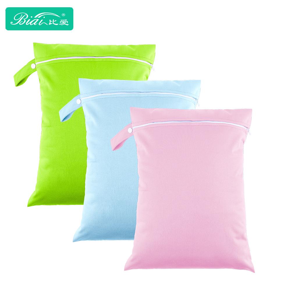 Waterproof 30x40 Diaper Storage Bag: Wet/Dry Separation Mummy Bag, Multifunctional Hanging Pouch