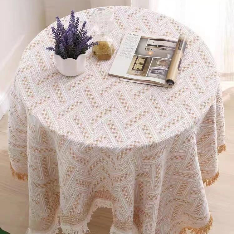 Tablecloth White Thickened Versatile Dormitory Dressing Table Dust-Proof Photography Background Cloth Picnic Dessert Table Mat