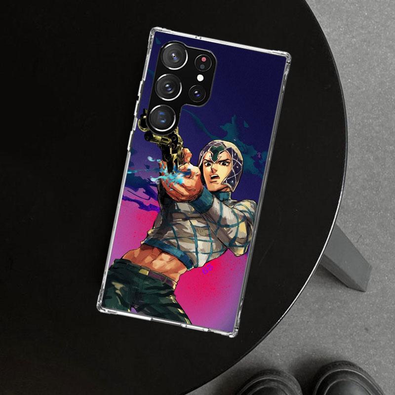 JoJo Adventure Guido Mista Phone Case Cover for Samsung Galaxy S26 S25 Edge S24 S23 Ultra S22 Plus S21 FE S20 + Art Customized F
