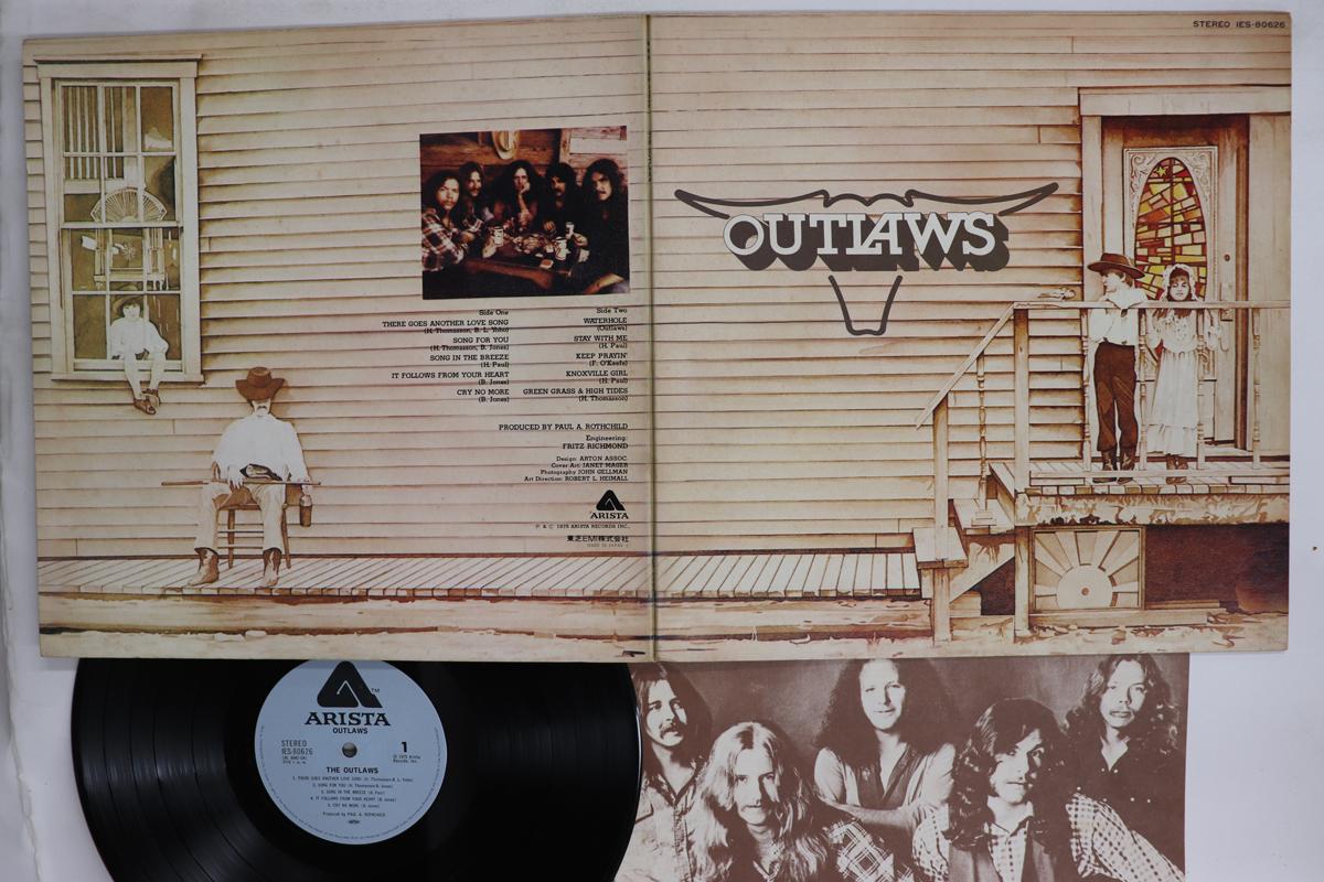 

LP Record OUTLAWS Outlaws IES80626 ARISTA 1975 Japan Rock Used