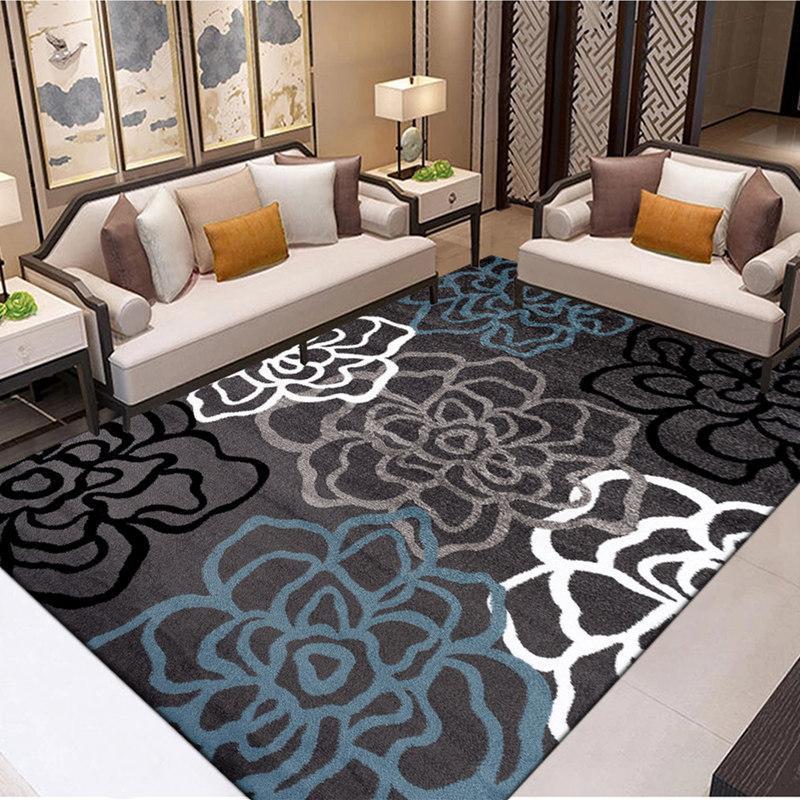 Modern Minimalist Living Room Carpet Nordic Style European Style Coffee Table Carpet Bedroom and Room Mat