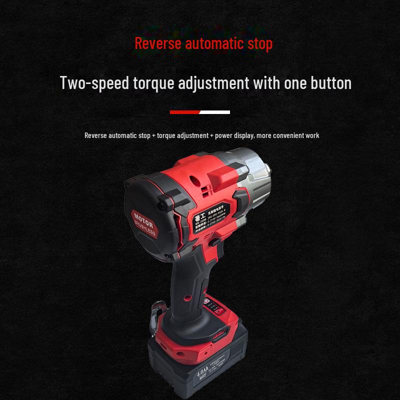 Zhugong Brushless Rechargeable Electric Torque Wrench with Lithium Battery