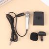 1Pc 3.5Mm Mini Microphone With Stand Stereo Studio Mic For Smart Phone Laptop Desktop Handheld Microphone Portable Mini Mic