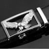 Eagle Automatic Buckle Leather Mens Belt Premium Quality Luxury Belts For Men