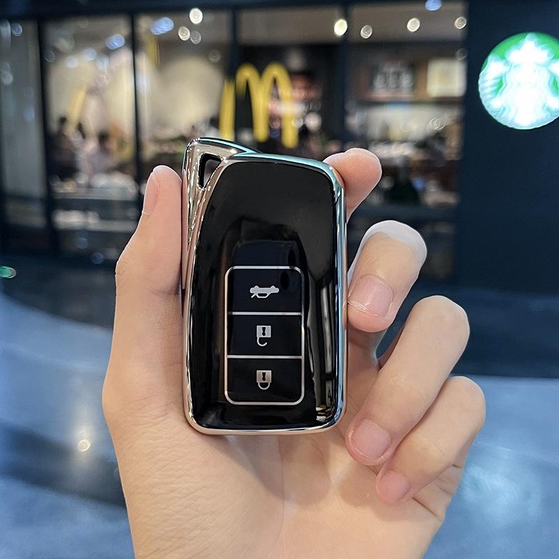 TPU Car Key Case Cover For Lexus RX350 NX300 Es300h Rx450h GS300 GX470 IS250 ES350 GX460 Nx300h Is300h Auto Keychain Accessories