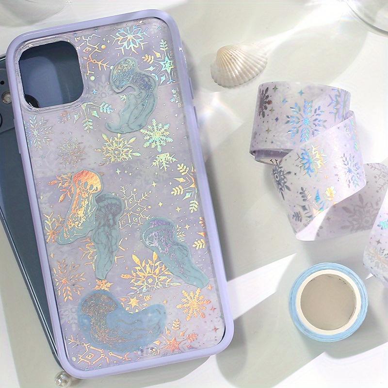 30mm Wide Dream Stars Laser Masking Washi Tape Magic Map Decorative Adhesive Tapes Decora Scrapbooking Sticker Stationery