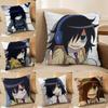 KKuroki TTomoko Pillow Case Pillowcase Doublesided Printed Sofa Cushion Bedroom Headboard