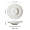 Abay Ceramic Rock Pattern Straw Hat Plate