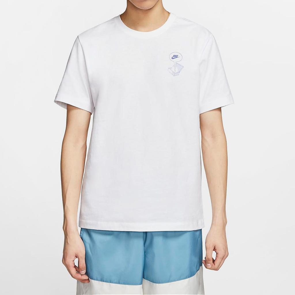 Nike T Shirts Men's Crew Neck Moderate CT6869-100