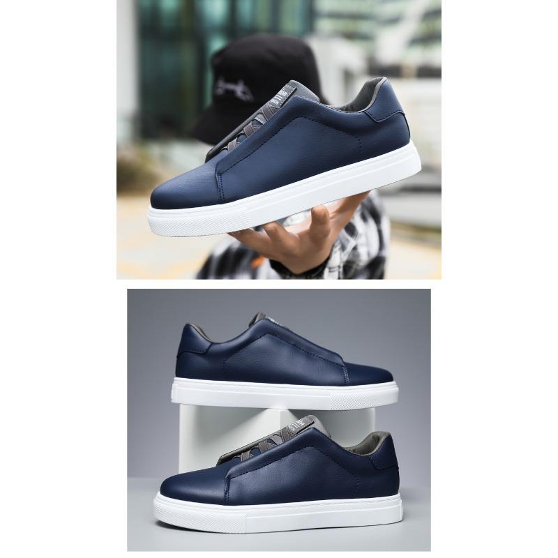 Men's Solid Color Board Shoes, Comfortable, Non Slip, Durable Sports Shoes