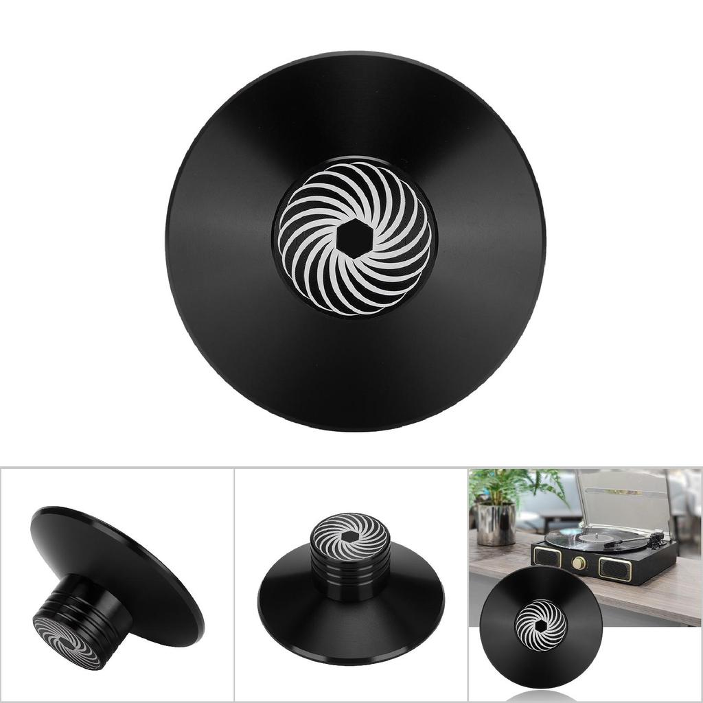 Vinyl Record Audio Disc Turntable Stabilizer Clamp Aluminum Weight Clamp