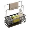 Kitchen Sink Caddy Sponge Holder Large Capacity Rustproof Self-draining Multipurpose Soap Dish Holder Drying Rack