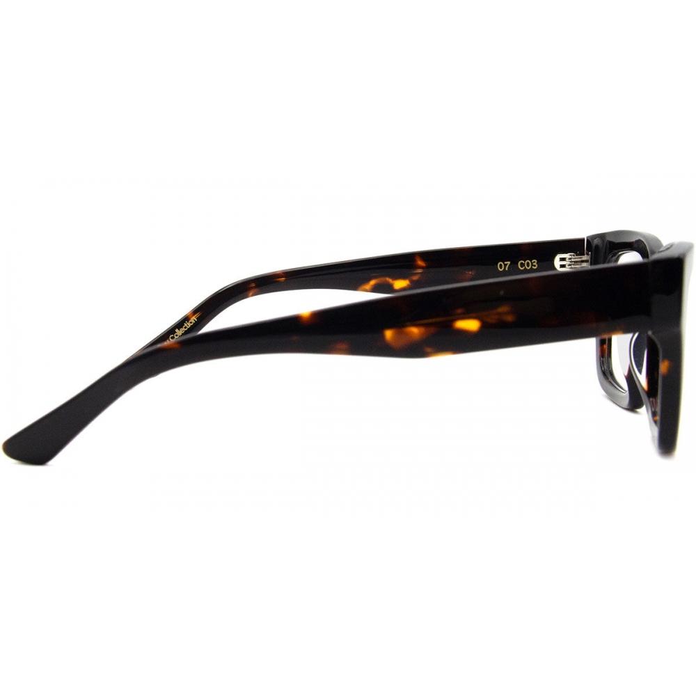 Full Rim Square Dark Tortoise Smartbuy Collection Sette 07 C03 Fashion Unisex Eyeglasses