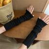 Womens Vintage Sleeve Winter Wrist Gloves Wrist Warmer Gloves Y2K Glove Fingerless Gloves for Halloween Party