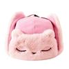 Outdoors Cute Fox Bomber Hat Thick Warm Winter Cap Plush Cartoon Earflap Bonnet for Women