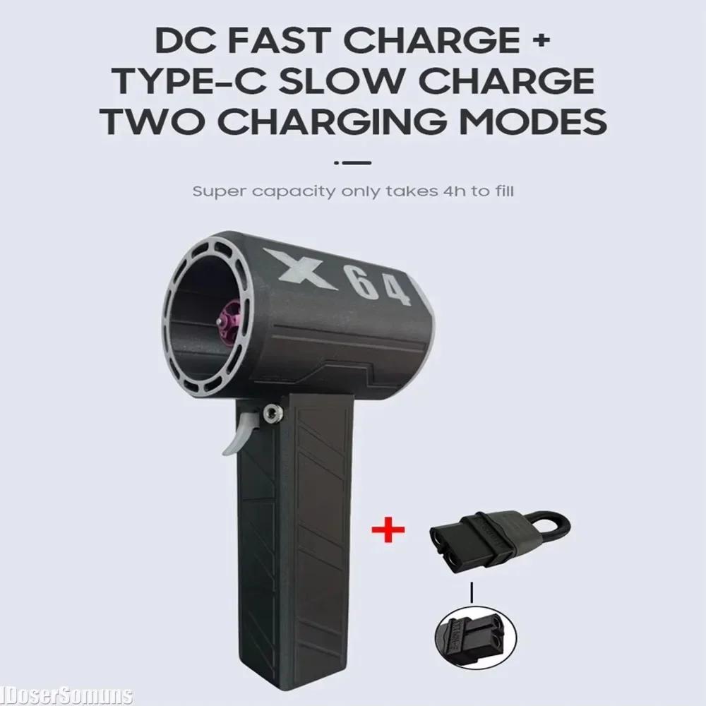 Electric Duster Stepless Adjustable Speed Intelligent Temperature Control System Brushless Motor Jet Dry Blower for Outdoor